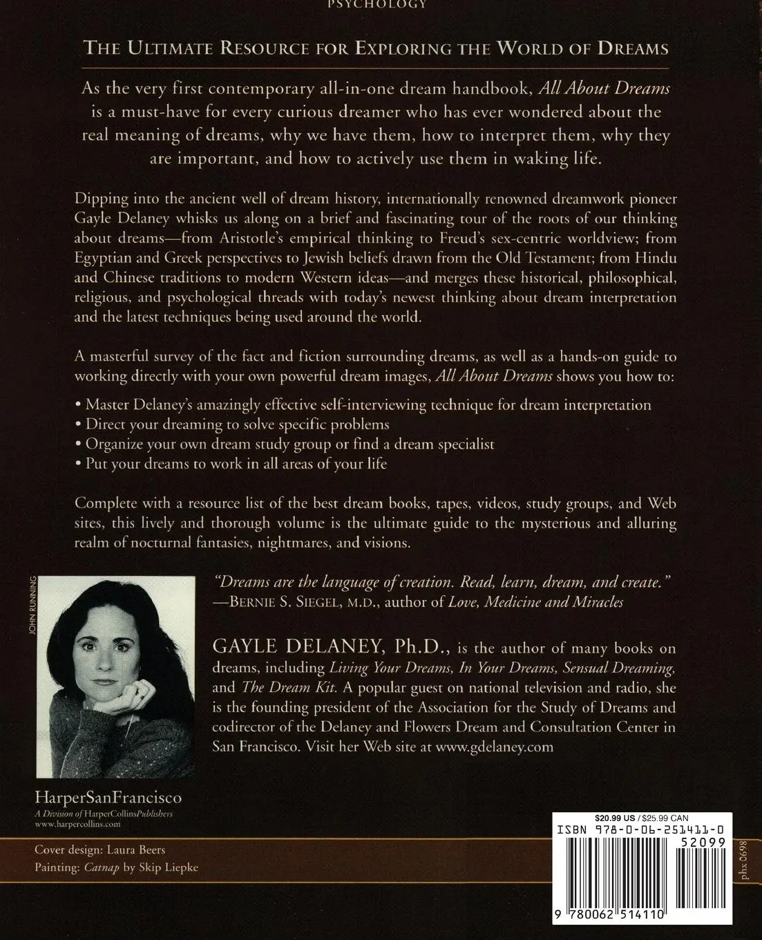 Rückseite: 9780062514110 | All About Dreams | Gayle M Delaney | Taschenbuch | Englisch | 2014