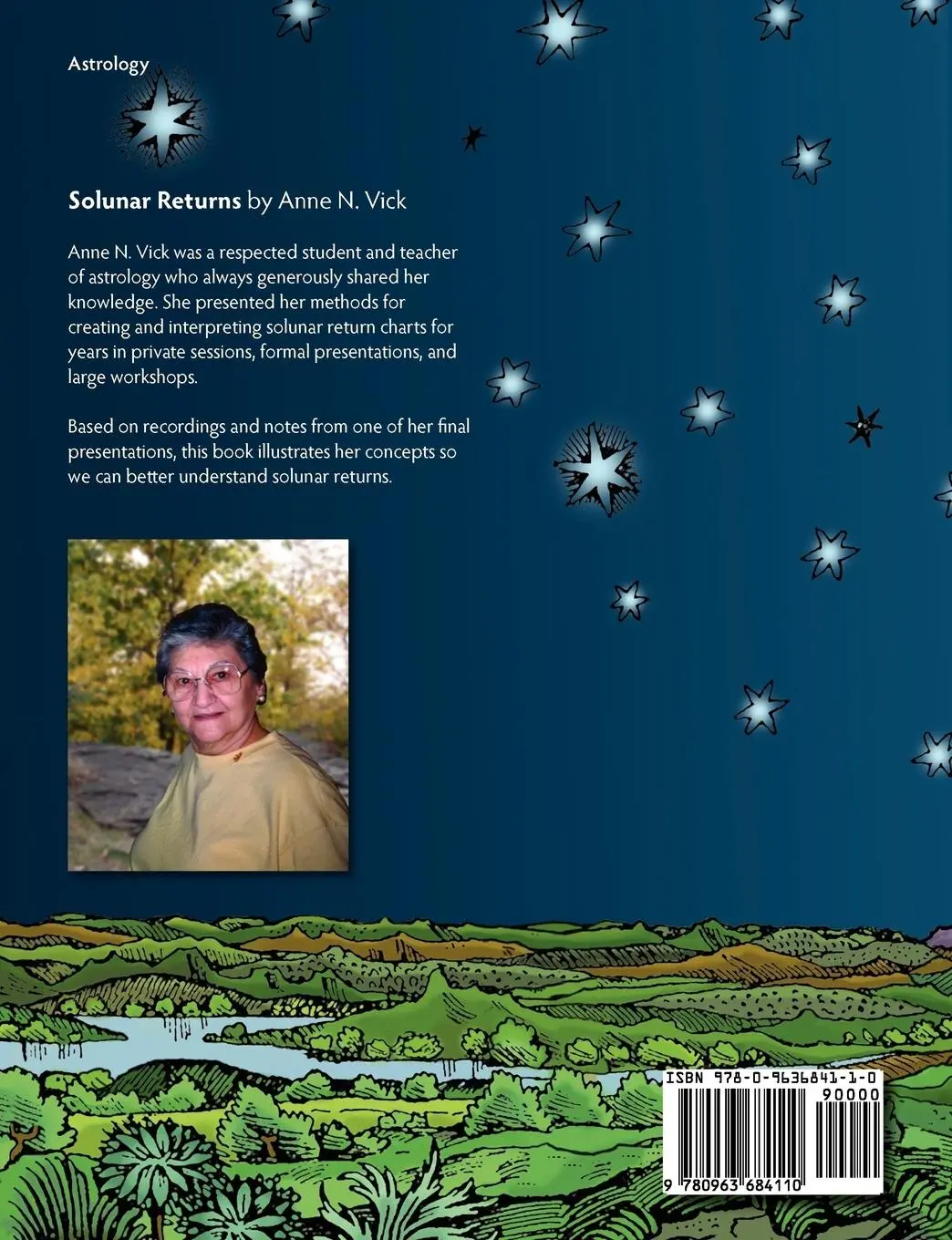 Rückseite: 9780963684110 | Solunar Returns | Anne N. Vick | Taschenbuch | Englisch | 2010