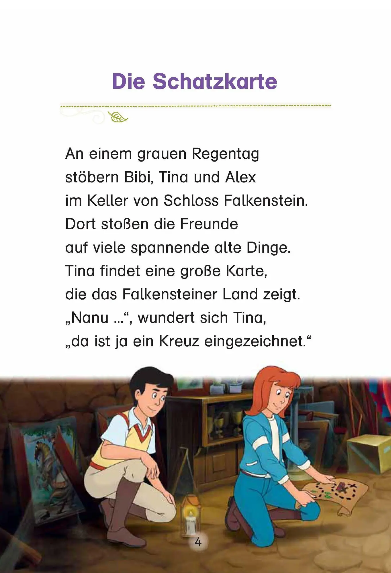 Bild: 9783129494110 | Bibi &amp; Tina - Gefährliche Schatzsuche | Erstleser 2. Klasse | Buch