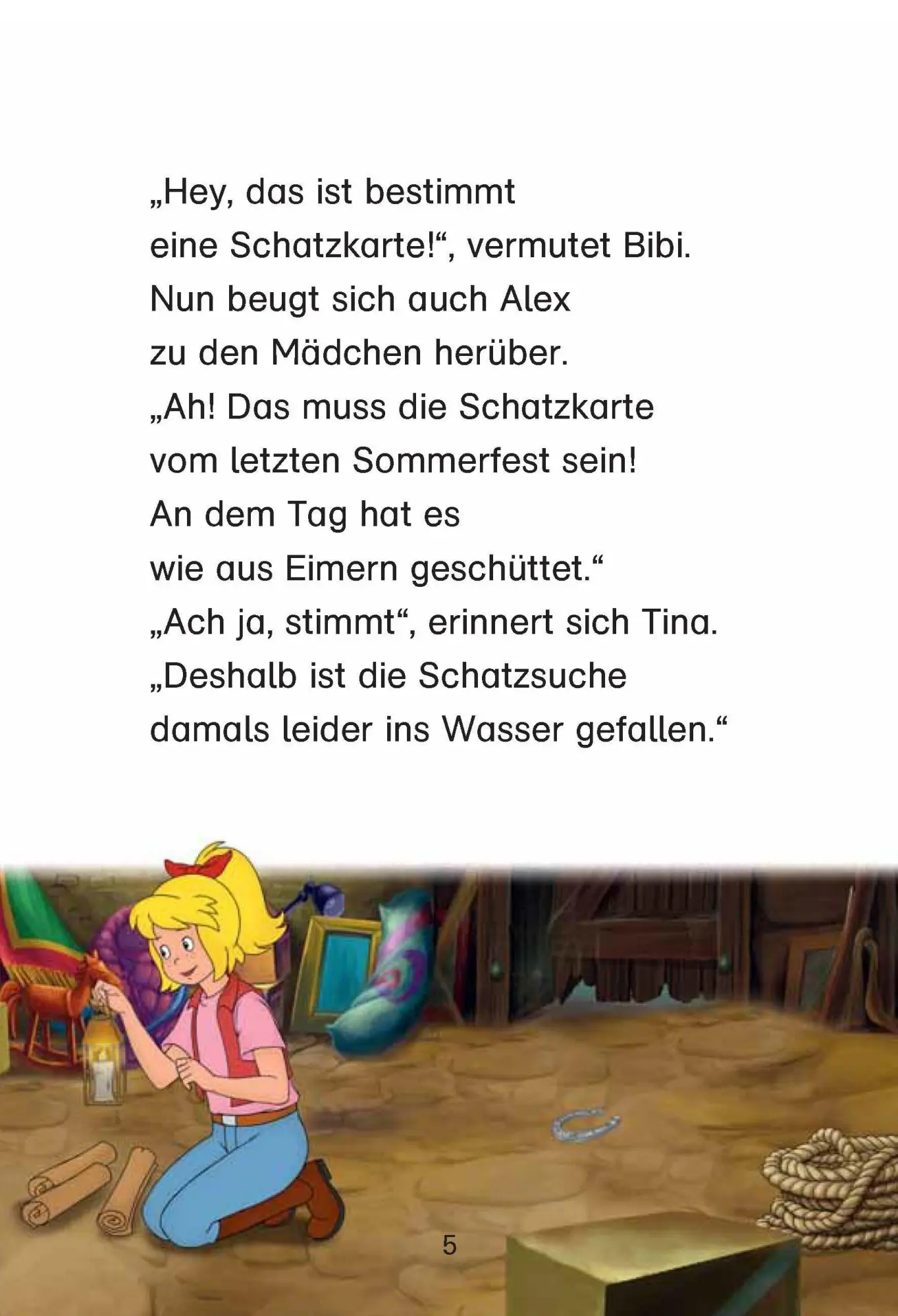 Bild: 9783129494110 | Bibi &amp; Tina - Gefährliche Schatzsuche | Erstleser 2. Klasse | Buch