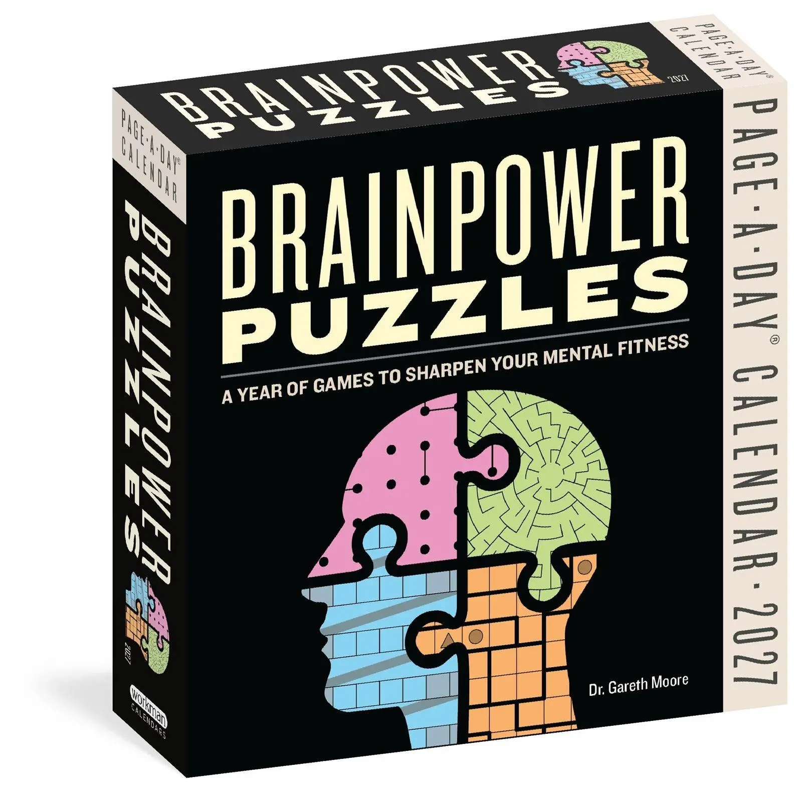 Cover: 9781523534210 | Brainpower Puzzles Page-A-Day® Calendar 2027 | Gareth Moore | Kalender