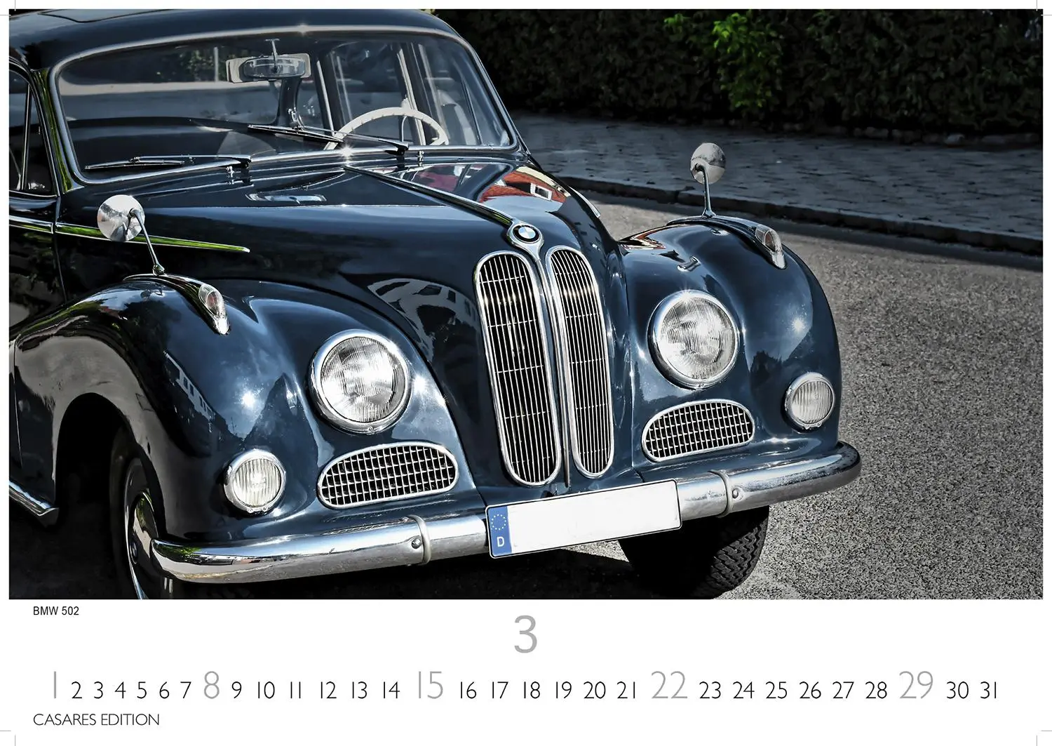 Bild: 9781835244210 | German Classic Cars 2026 S 24x35 cm | Kalender | 14 S. | Deutsch