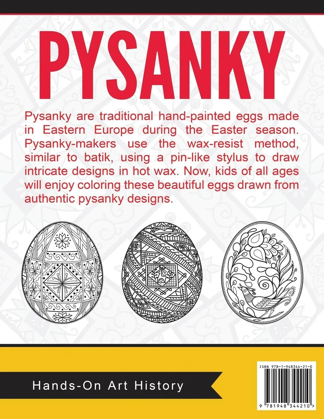 Rückseite: 9781948344210 | Pysanky / Easter Eggs of Eastern Europe | Taschenbuch | Englisch