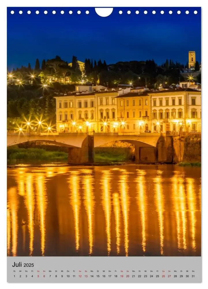Bild: 9783457004210 | FLORENZ Impressionen bei Tag und Nacht (Wandkalender 2025 DIN A4...