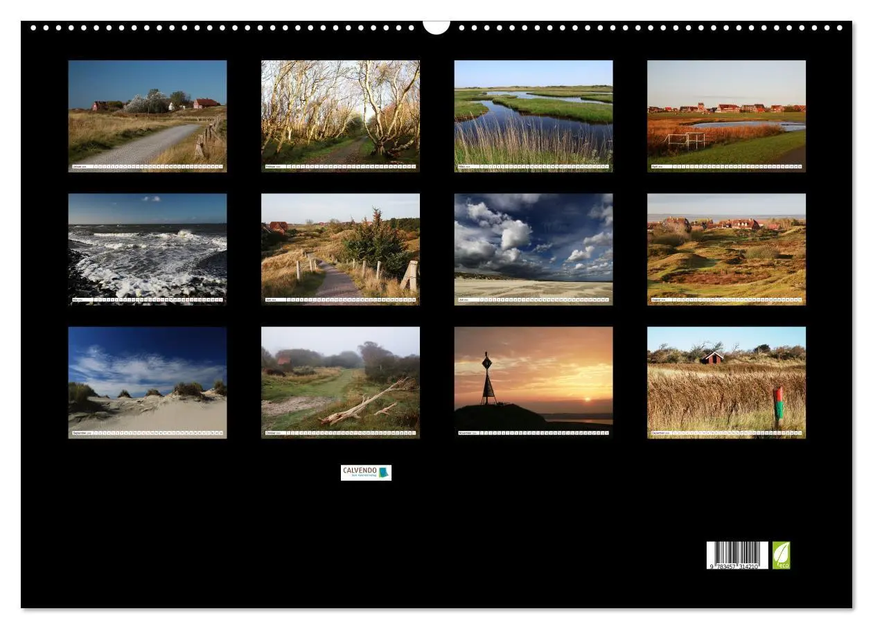 Bild: 9783457314210 | Insel Baltrum, Perle im Ostfriesischen Wattenmeer (Wandkalender...