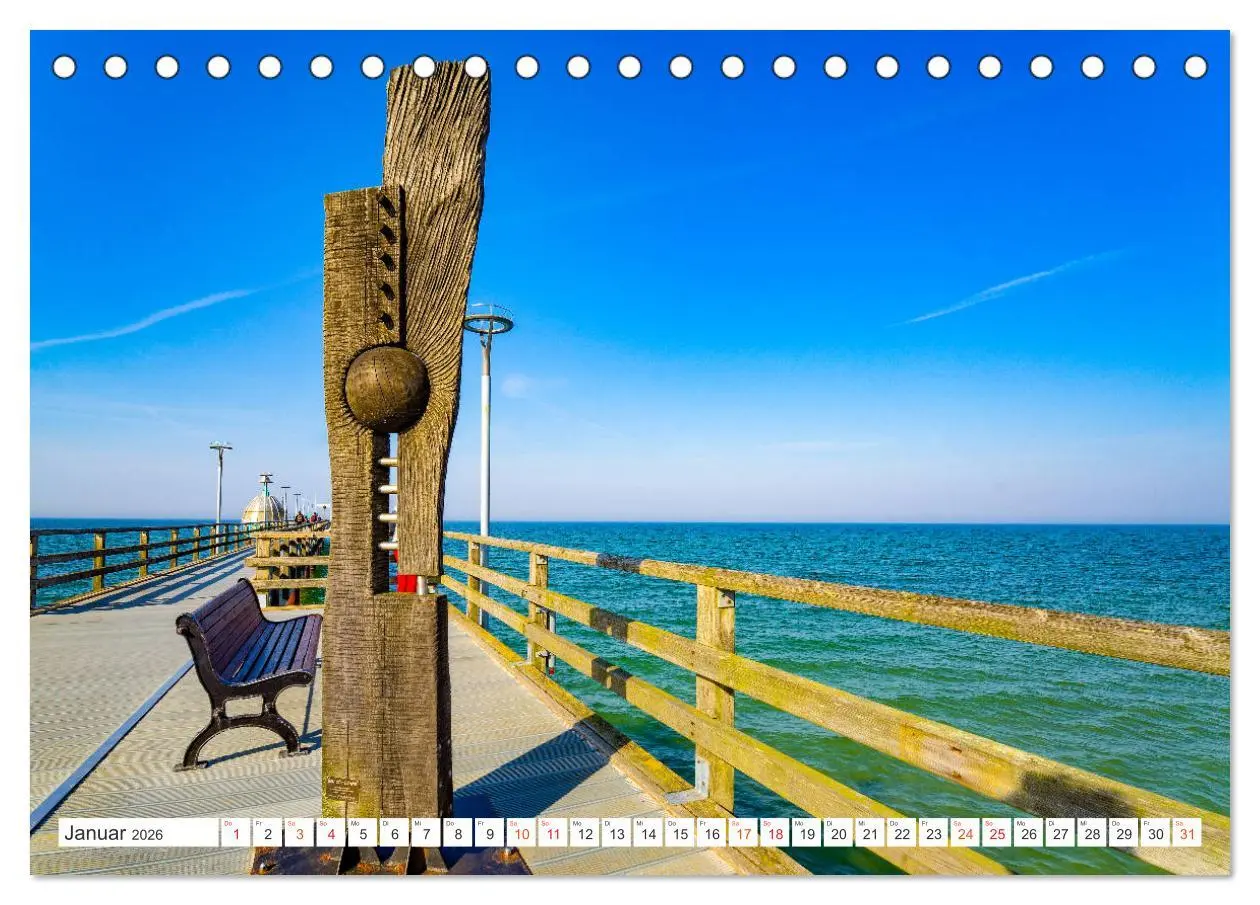 Bild: 9783457794210 | Zingst Stadtansichten (Tischkalender 2026 DIN A5 quer), CALVENDO...