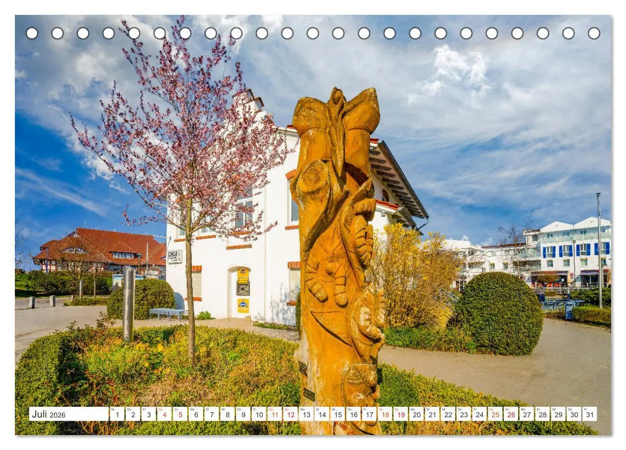 Bild: 9783457794210 | Zingst Stadtansichten (Tischkalender 2026 DIN A5 quer), CALVENDO...