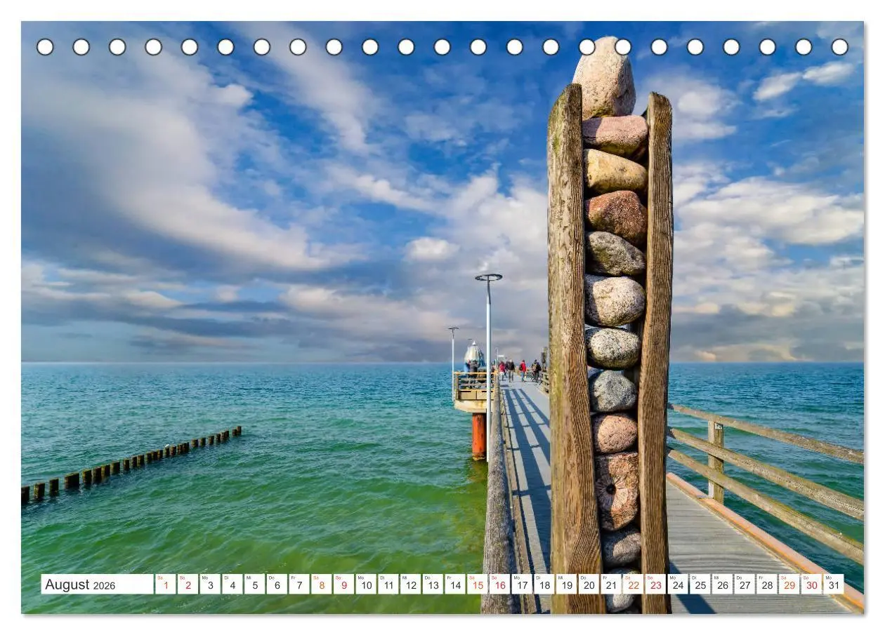 Bild: 9783457794210 | Zingst Stadtansichten (Tischkalender 2026 DIN A5 quer), CALVENDO...