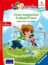 Cover: 9783473464210 | Leserabe 1. Lesestufe Kurz und leicht - Tonis magisches Fußball-Trikot