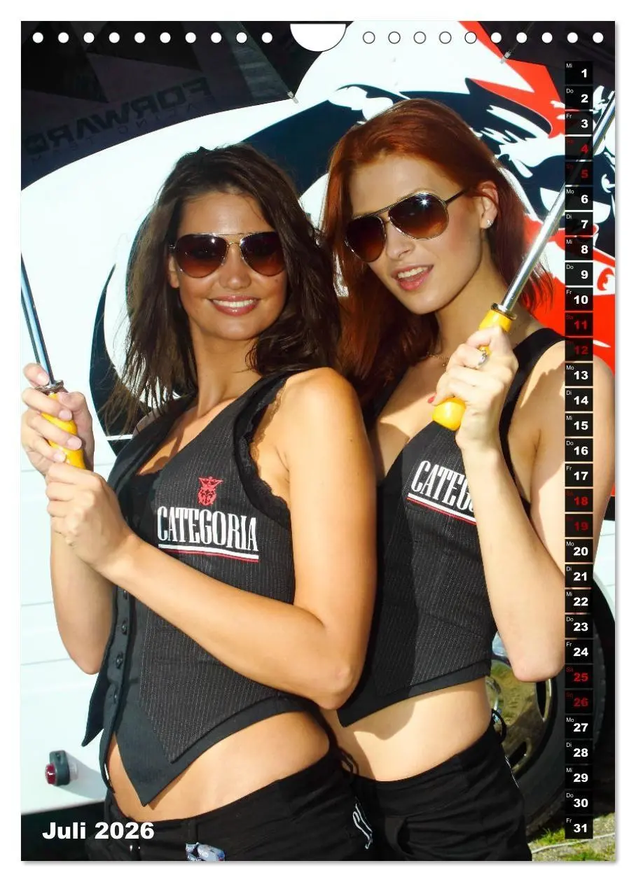 Bild: 9783516264210 | Beauty Grid Girls (Wandkalender 2026 DIN A4 hoch), CALVENDO...
