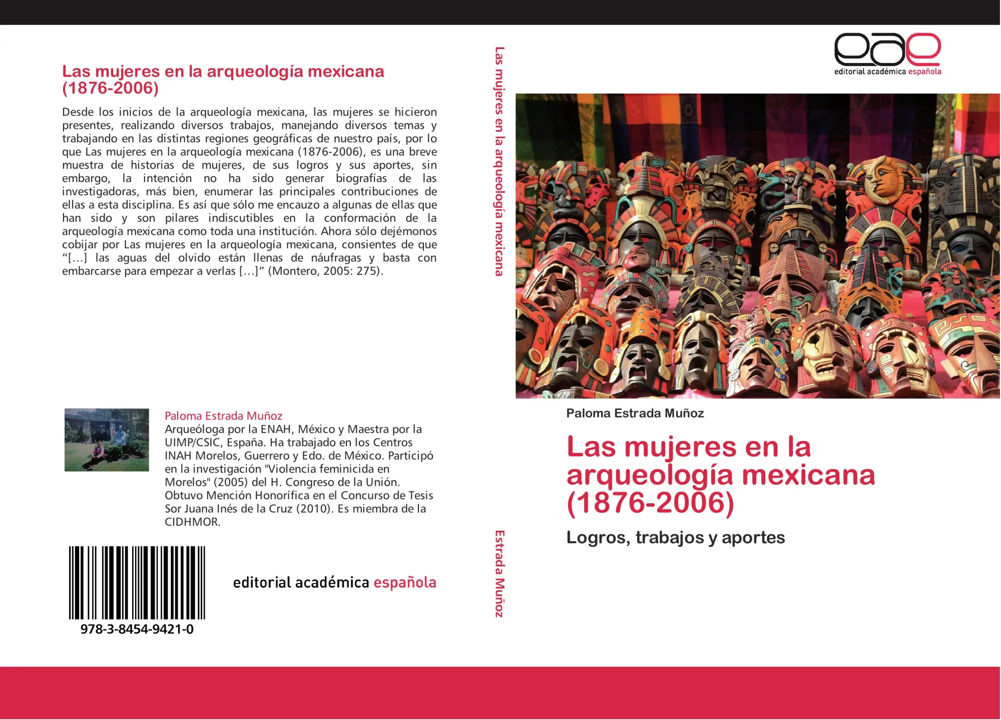 Cover: 9783845494210 | Las mujeres en la arqueología mexicana (1876-2006) | Muñoz | Buch
