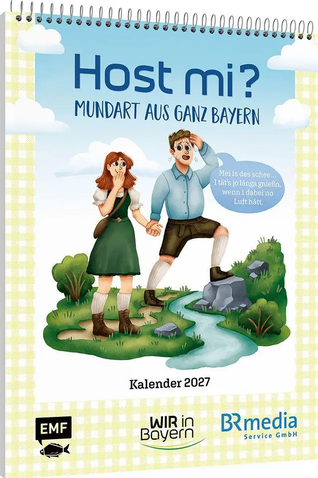Cover: 4260478344310 | Host Mi? Kalender 2027 - Aus der bekannten BR-Sendung "Wir in Bayern"