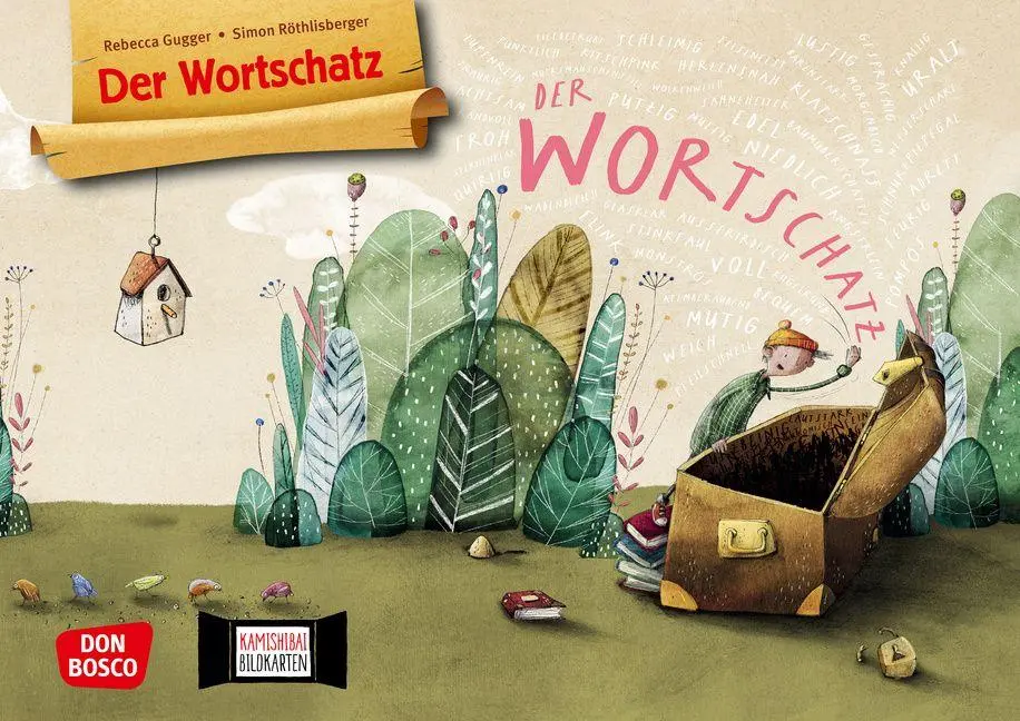 Cover: 4260694924310 | Der Wortschatz. Kamishibai Bildkartenset | Rebecca Gugger | Box | 2026