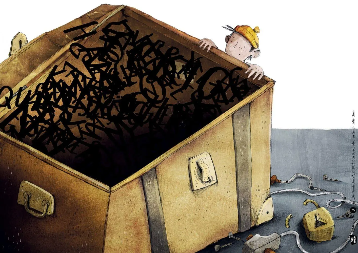 Bild: 4260694924310 | Der Wortschatz. Kamishibai Bildkartenset | Rebecca Gugger | Box | 2026