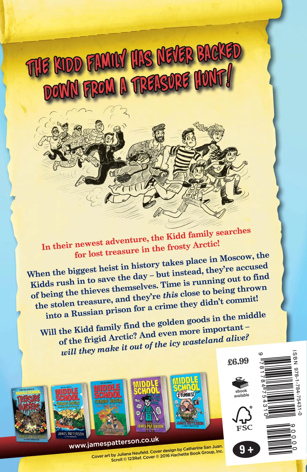 Rückseite: 9781784754310 | Treasure Hunters: Peril at the Top of the World | (Treasure Hunters 4)