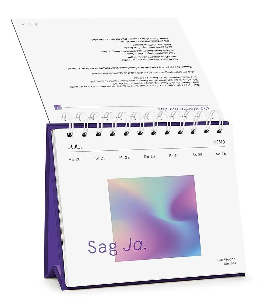 Bild: 4251693904410 | Wochenkalender 2026: Mindful Minute | Sarah Desai | Kalender | 108 S.