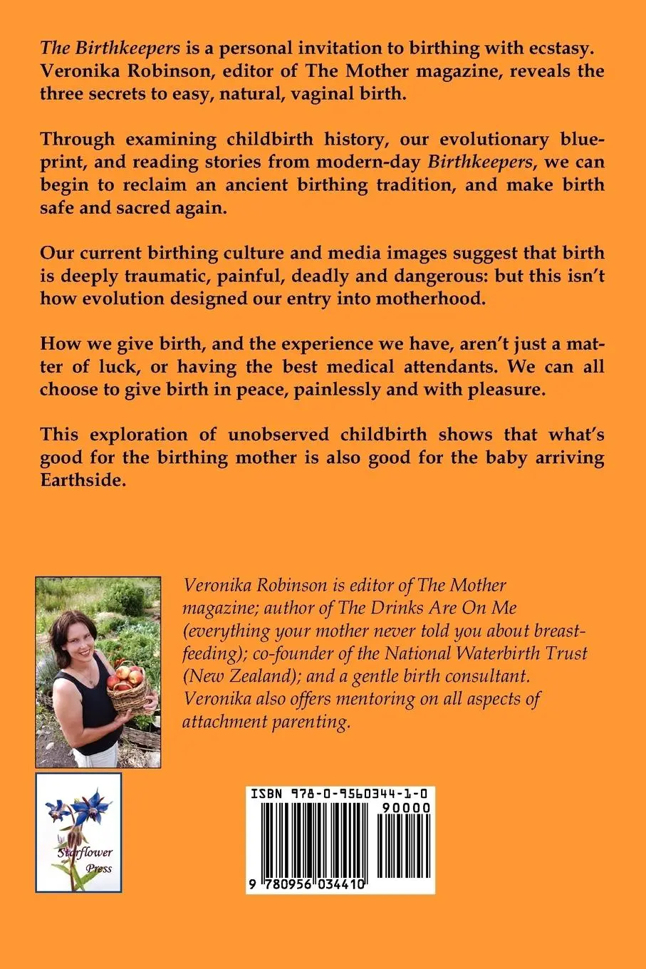 Rückseite: 9780956034410 | The Birthkeepers ~ reclaiming an ancient tradition | Robinson | Buch