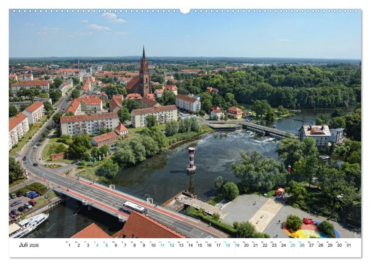 Bild: 9783457914410 | Die Havel entlang - Brandenburg, Rathenow, Havelberg (Wandkalender...