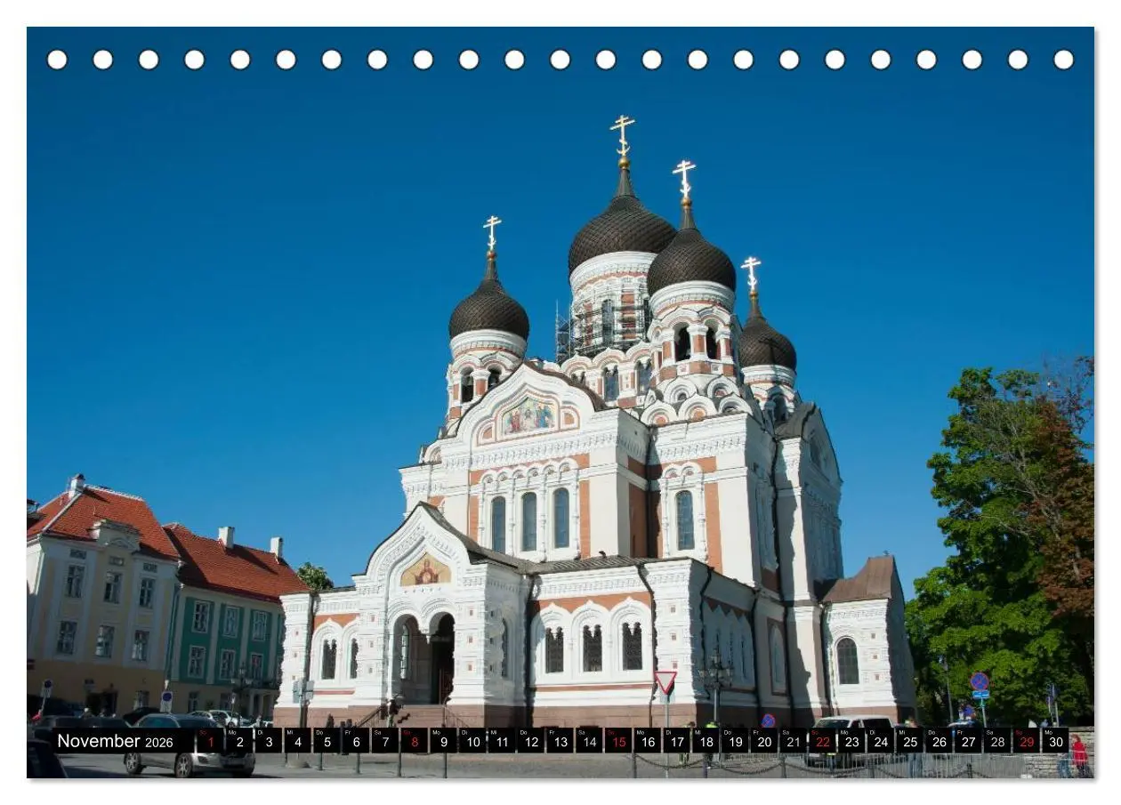 Bild: 9783516174410 | Hauptstädte des Baltikums (Tischkalender 2026 DIN A5 quer),...
