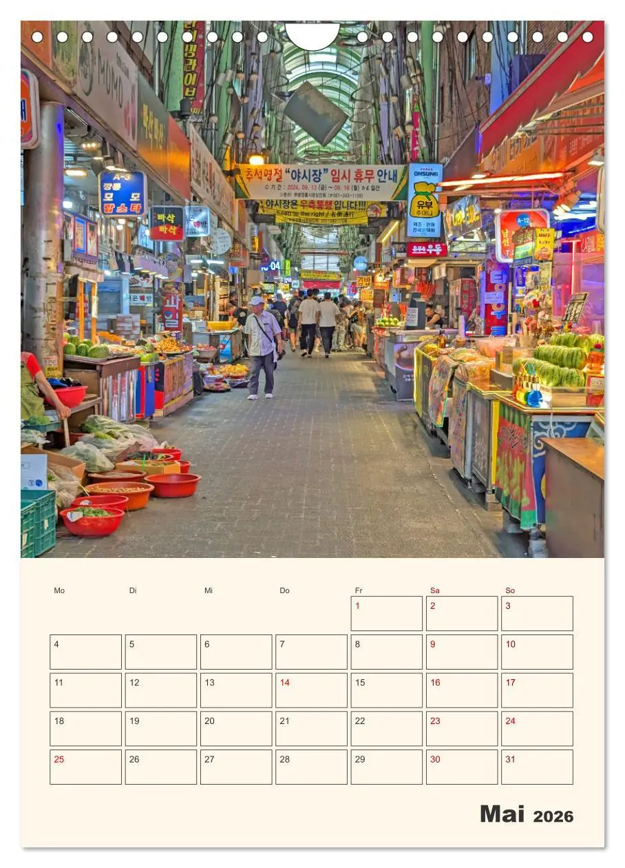 Bild: 9783516244410 | Busan - Eine Reise durch das Herz der Küstenstadt (Wandkalender...