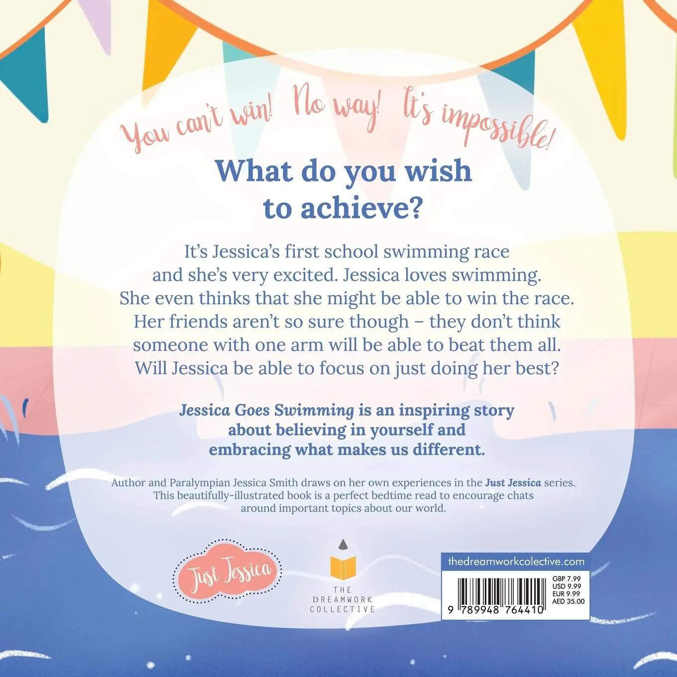 Rückseite: 9789948764410 | Jessica Goes Swimming | Jessica Smith | Taschenbuch | Englisch | 2024