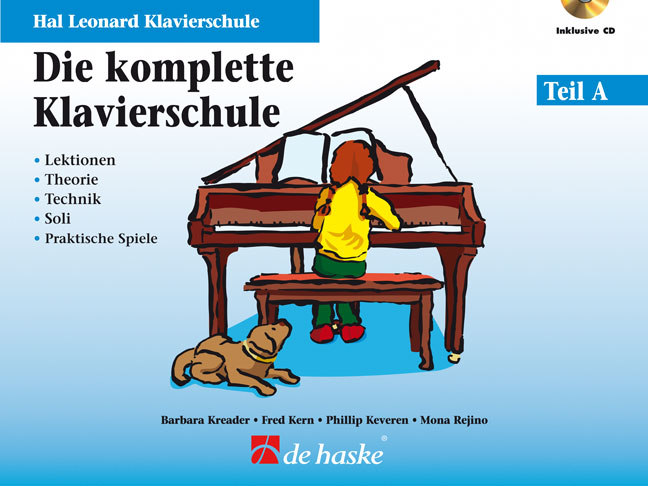 Cover: 9790035224410 | Hal Leonard Klavierschule Die komplette Schule A | Keveren | Buch + CD