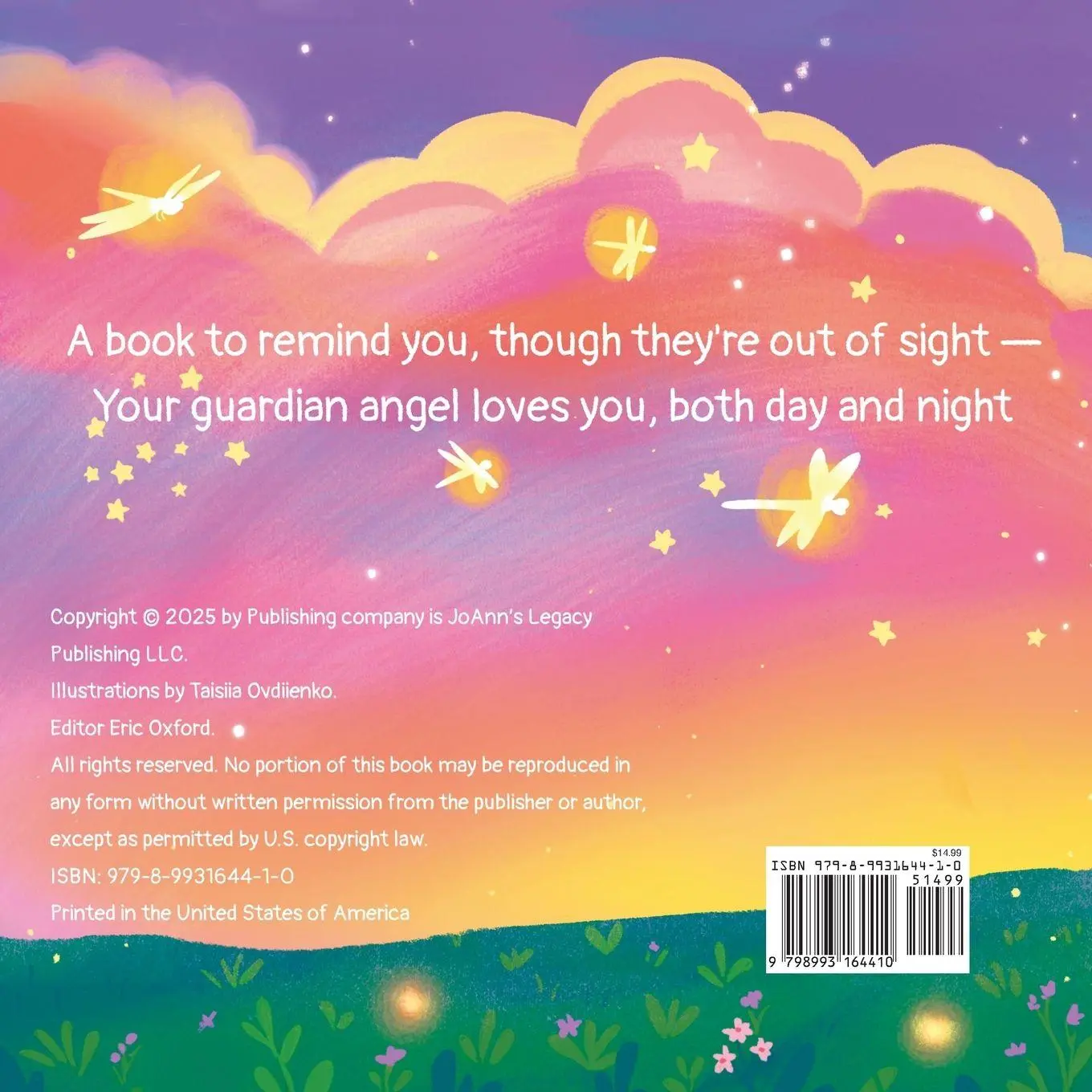 Rückseite: 9798993164410 | Have No Fear Your Guardian Angel is Near | Justine Hauge | Taschenbuch