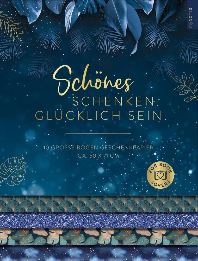 Bild: 4014489134510 | myNOTES Papeterie: Geschenkpapier Romance | Mehrteiliges Produkt