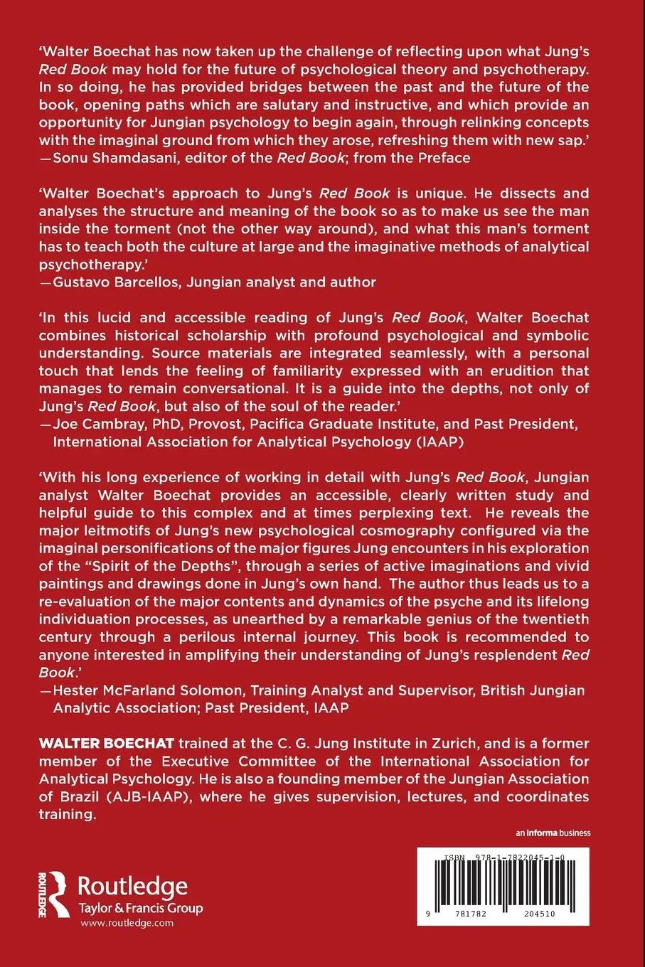 Rückseite: 9781782204510 | The Red Book of C.G. Jung | A Journey into Unknown Depths | Boechat