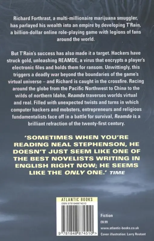 Rückseite: 9781848874510 | Reamde | Neal Stephenson | Taschenbuch | 1044 S. | Englisch | 2012