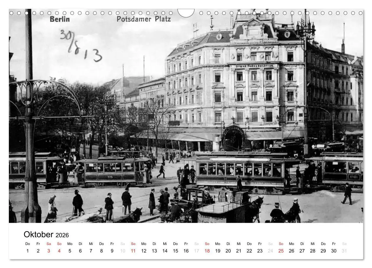 Bild: 9783516164510 | Grüße aus dem alten Berlin (Wandkalender 2026 DIN A3 quer),...
