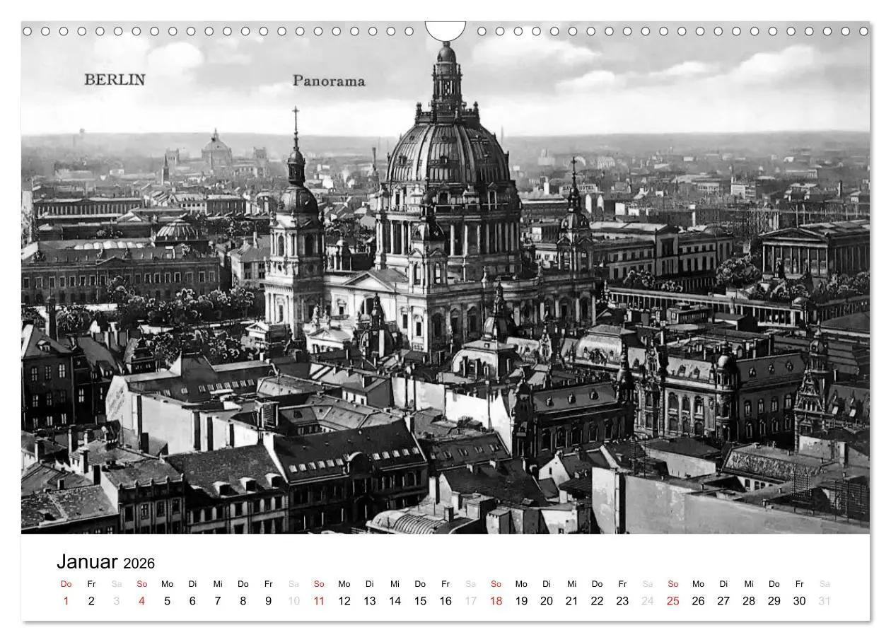 Bild: 9783516164510 | Grüße aus dem alten Berlin (Wandkalender 2026 DIN A3 quer),...