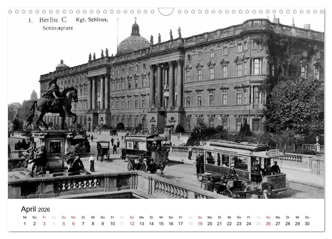 Bild: 9783516164510 | Grüße aus dem alten Berlin (Wandkalender 2026 DIN A3 quer),...