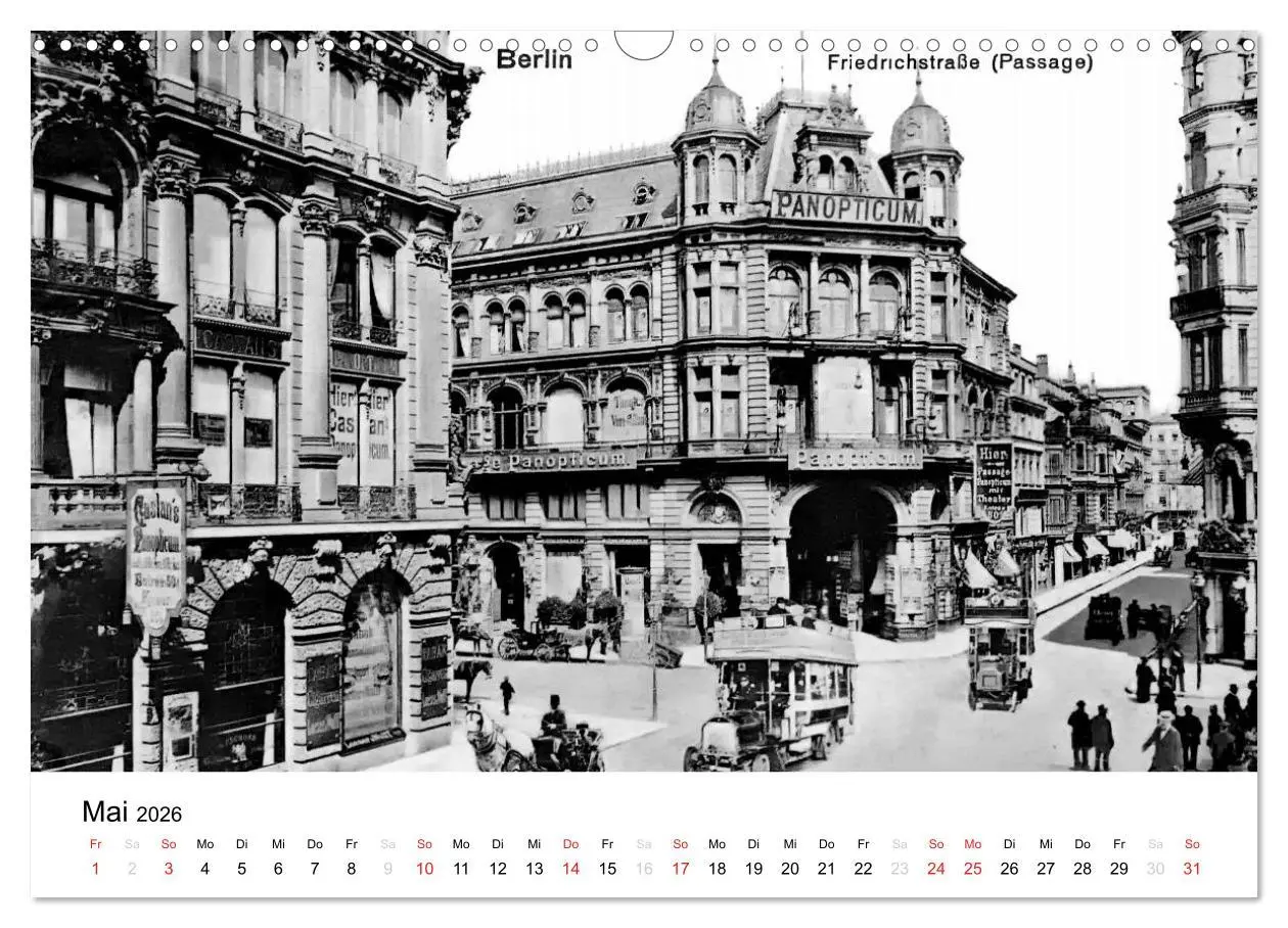 Bild: 9783516164510 | Grüße aus dem alten Berlin (Wandkalender 2026 DIN A3 quer),...