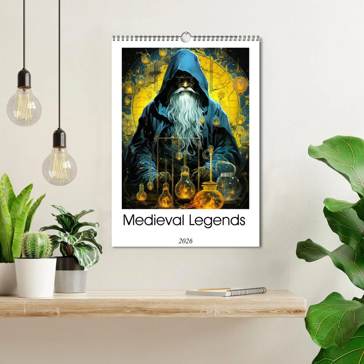 Bild: 9783516544510 | Medieval Legends (Wall Calendar 2026 DIN A3 portrait), CALVENDO 12...