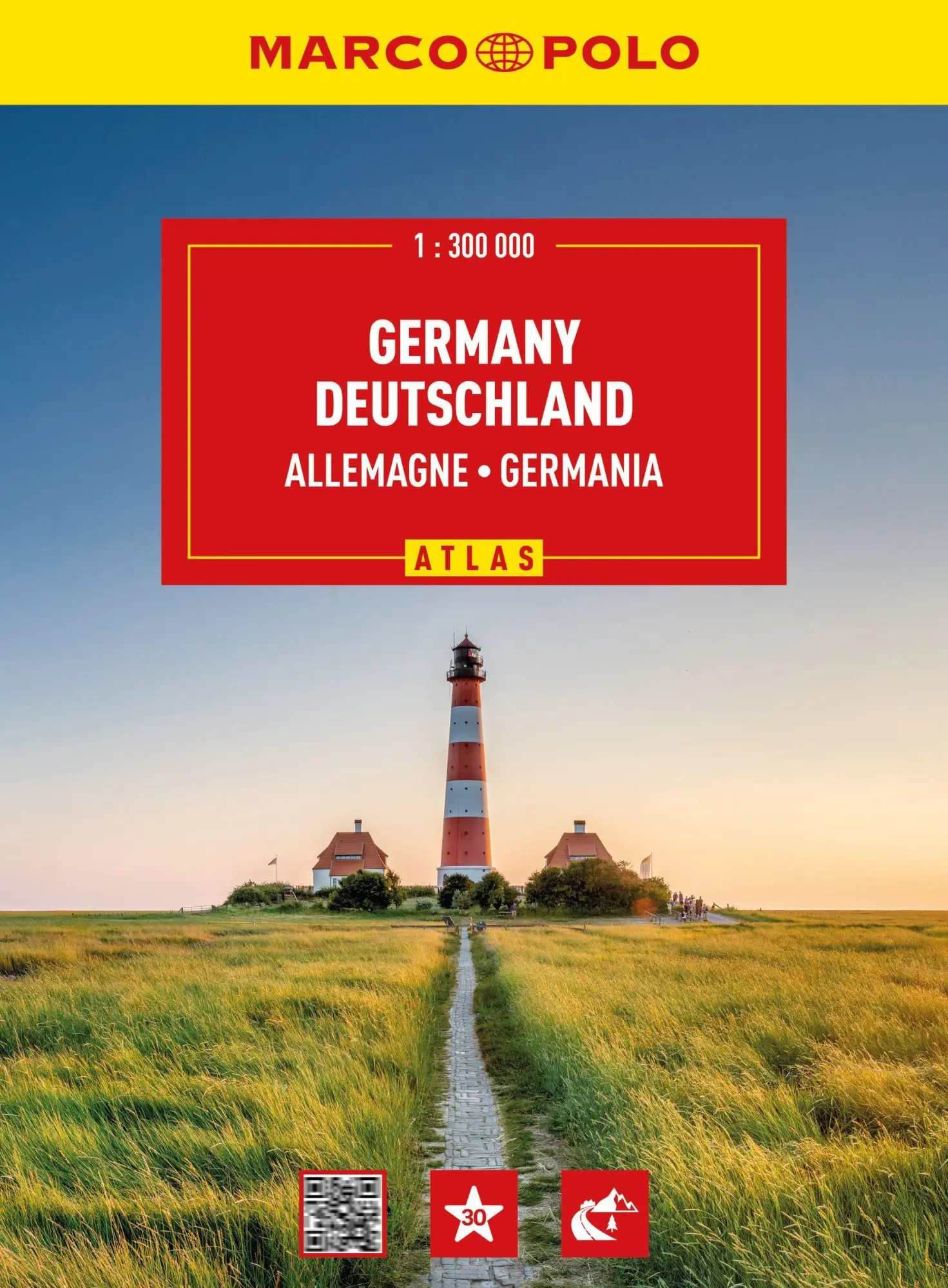 Cover: 9783575024510 | MARCO POLO Reiseatlas 2027/2028 Deutschland 1:300.000 | Taschenbuch