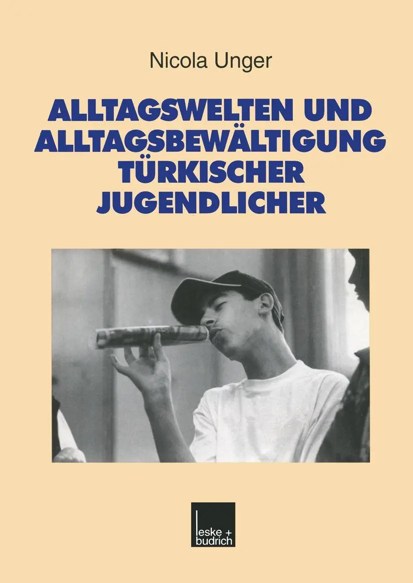 Cover: 9783810024510 | Alltagswelten und Alltagsbewältigung türkischer Jugendlicher | Unger