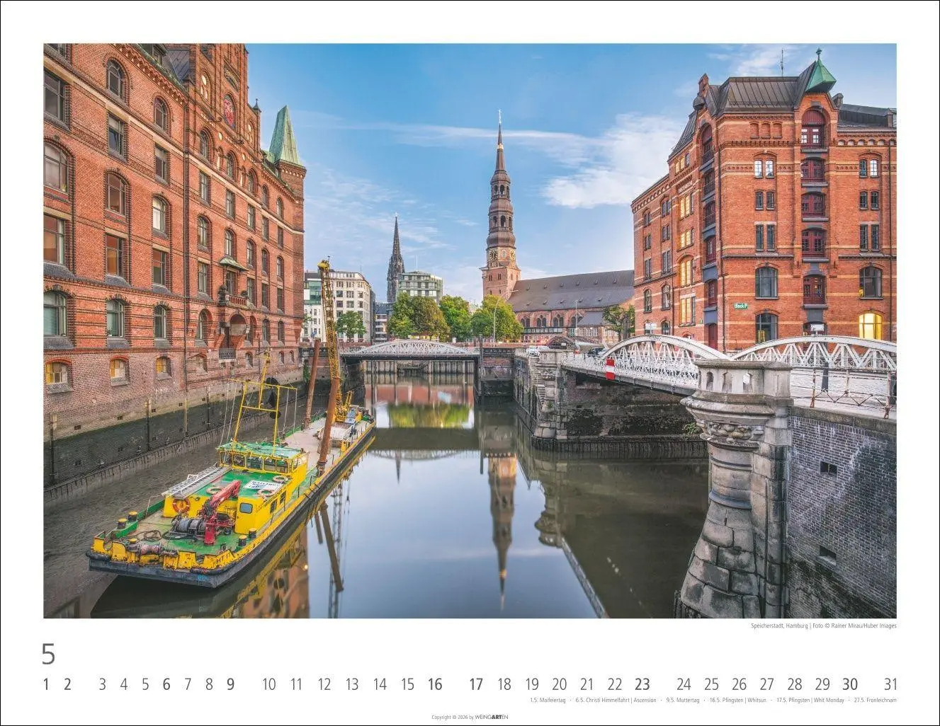 Bild: 9783839904510 | Deutschland Kalender 2027 - Germany | Kalender | Spiralbindung | 14 S.