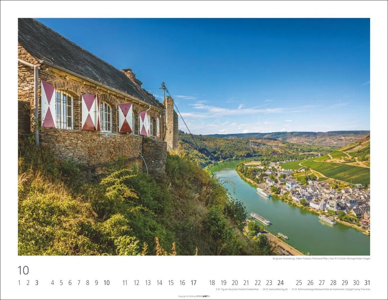 Bild: 9783839904510 | Deutschland Kalender 2027 - Germany | Kalender | Spiralbindung | 14 S.