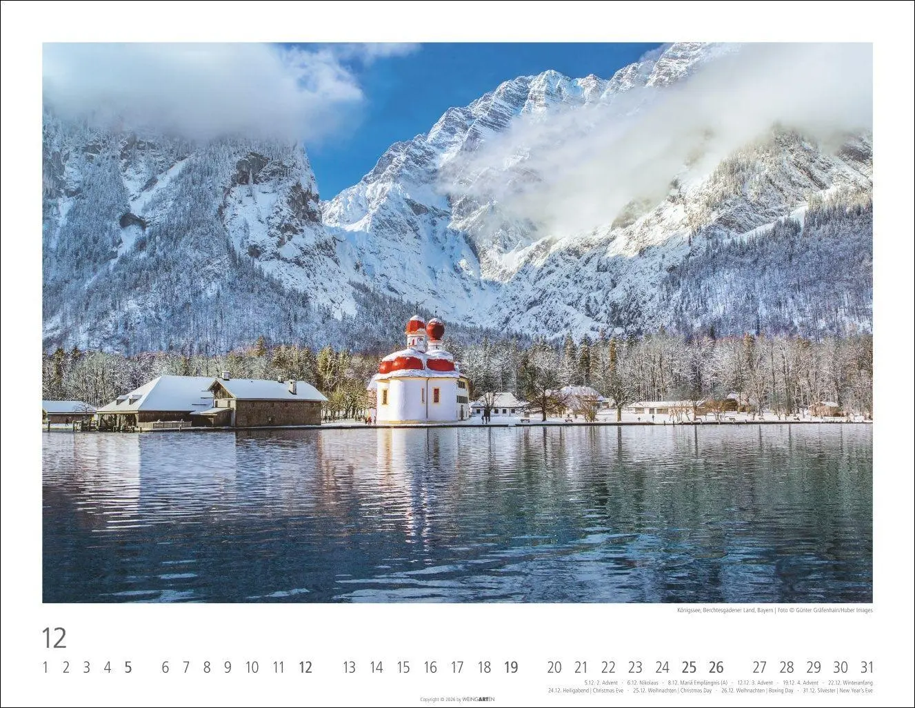 Bild: 9783839904510 | Deutschland Kalender 2027 - Germany | Kalender | Spiralbindung | 14 S.