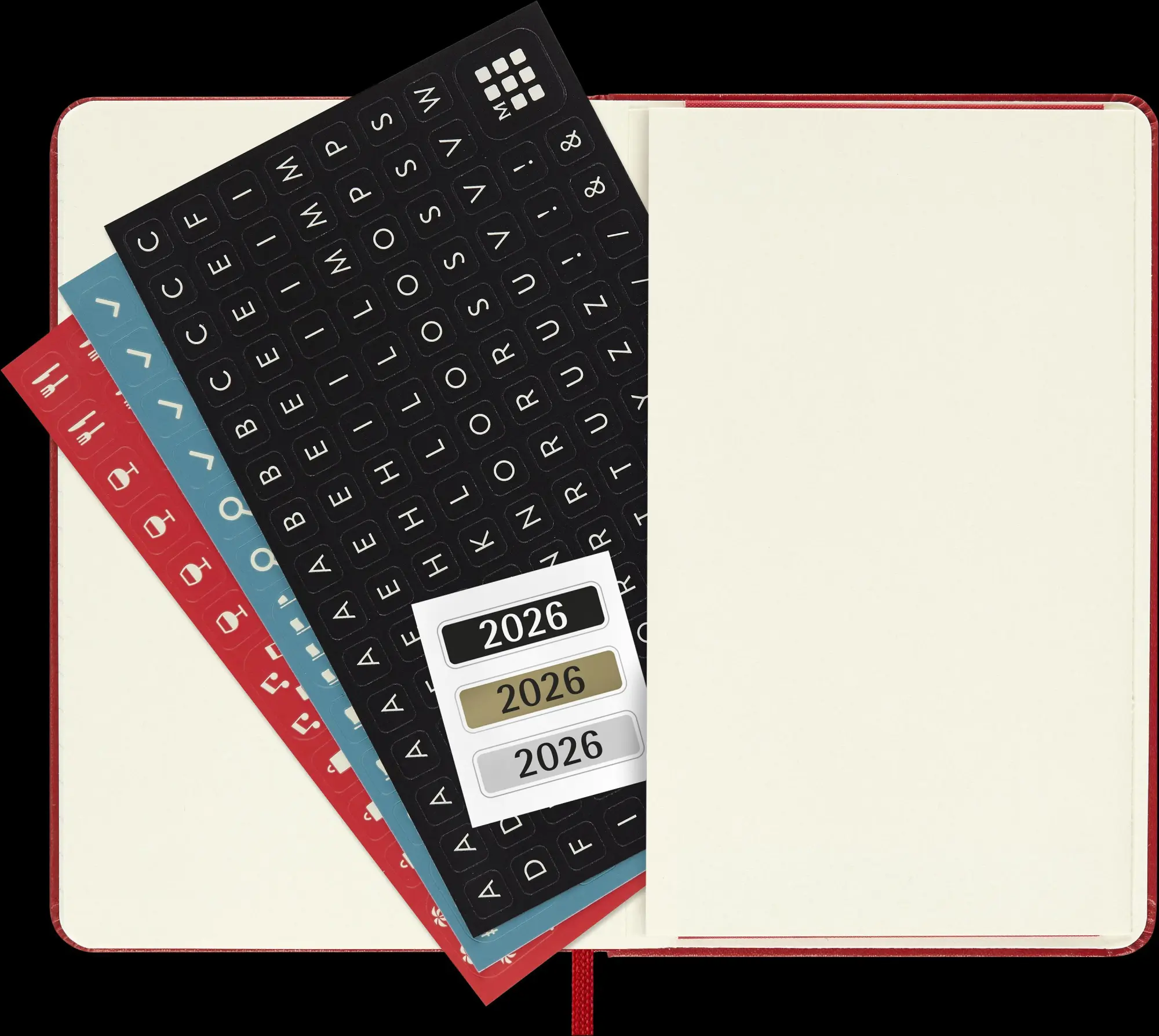 Bild: 8056999274610 | Moleskine 12 Monate Tageskalender 2026, Pocket/A6, 1 Tag = 1 Seite,...