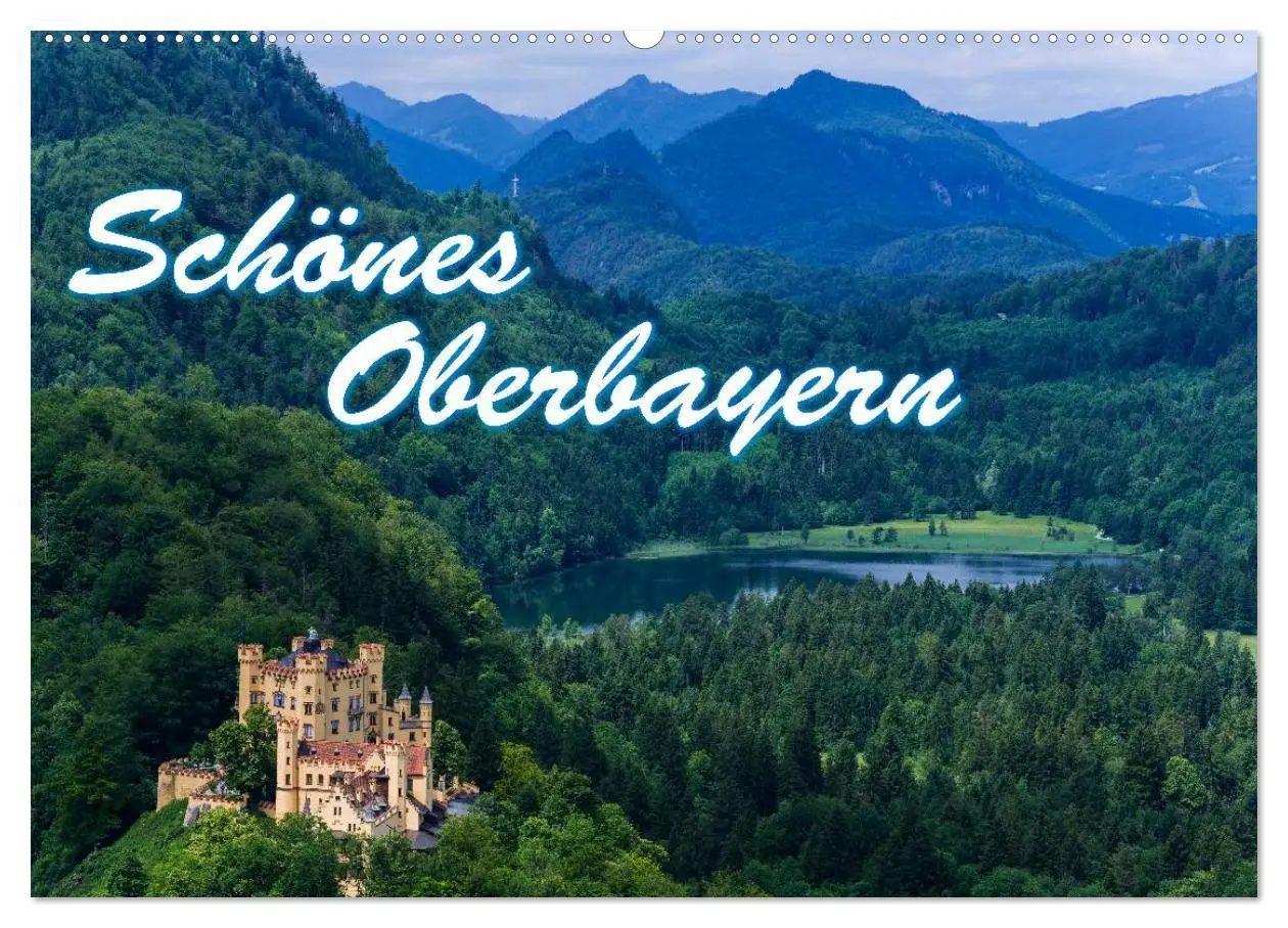 Cover: 9783516154610 | Schönes Oberbayern (Wandkalender 2026 DIN A2 quer), CALVENDO...
