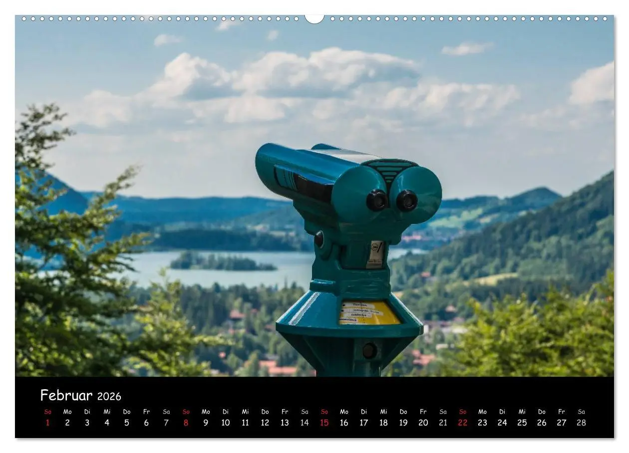 Bild: 9783516154610 | Schönes Oberbayern (Wandkalender 2026 DIN A2 quer), CALVENDO...
