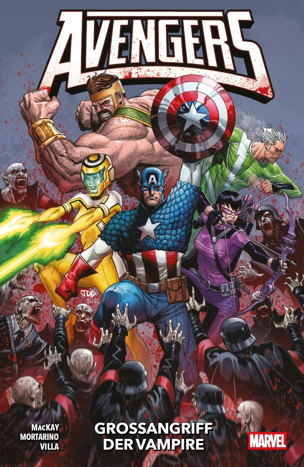 Cover: 9783741644610 | Avengers - Neustart (2. Serie) | Bd. 3: Großangriff der Vampire | Buch