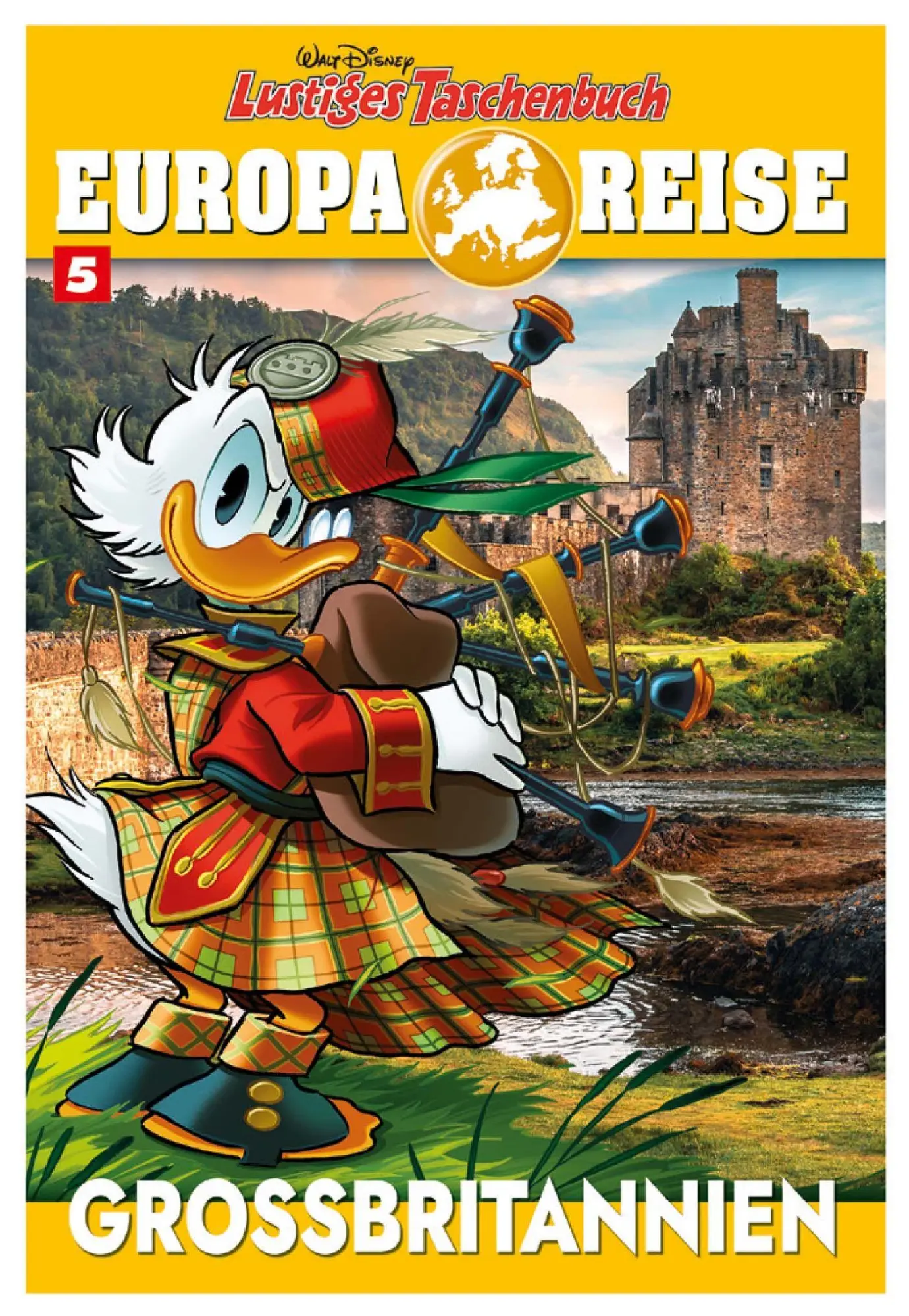 Cover: 9783841324610 | Lustiges Taschenbuch Europareise 05 | Großbritannien | Disney | Buch