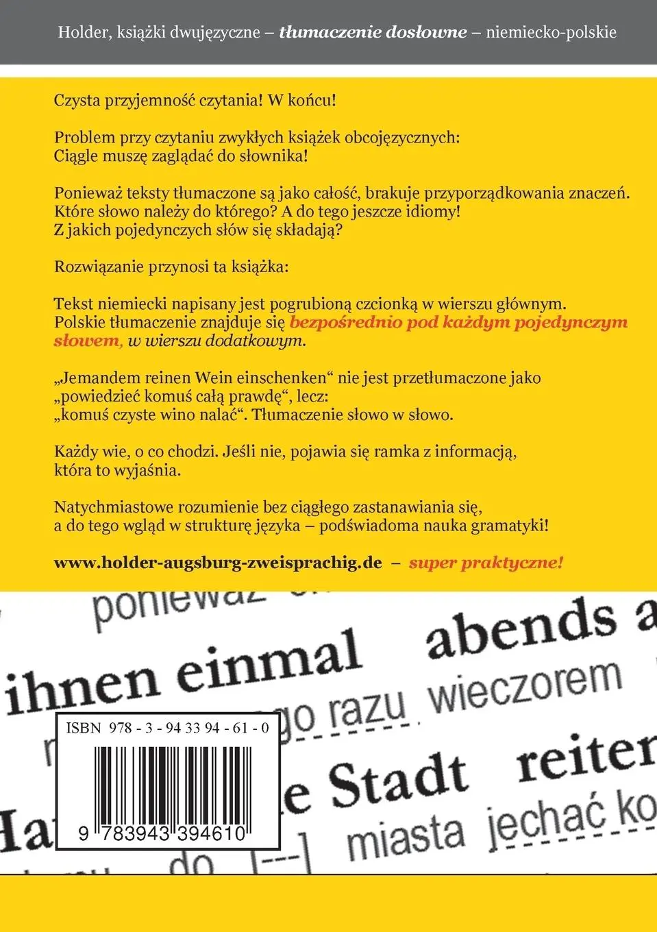 Rückseite: 9783943394610 | Der listige Kaufmann/Podstepny kupiec -- Ksiazka djuwezyczna,...