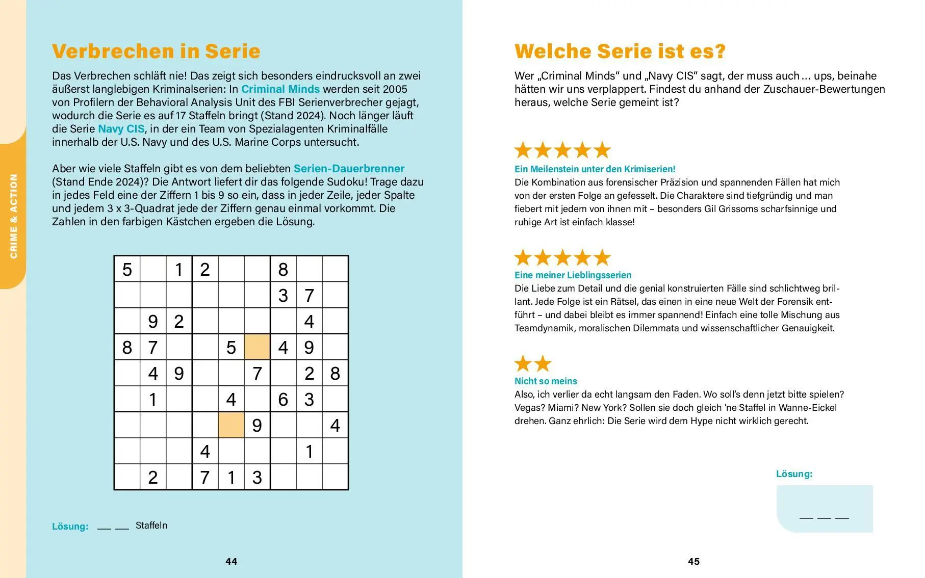 Bild: 9783961284610 | TV- und Streaming-Serien I Wissen in Rätseln | Jan Votteler | Buch