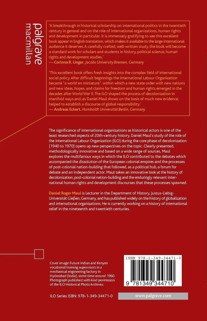 Rückseite: 9781349344710 | Human Rights, Development and Decolonization | D. Maul | Taschenbuch