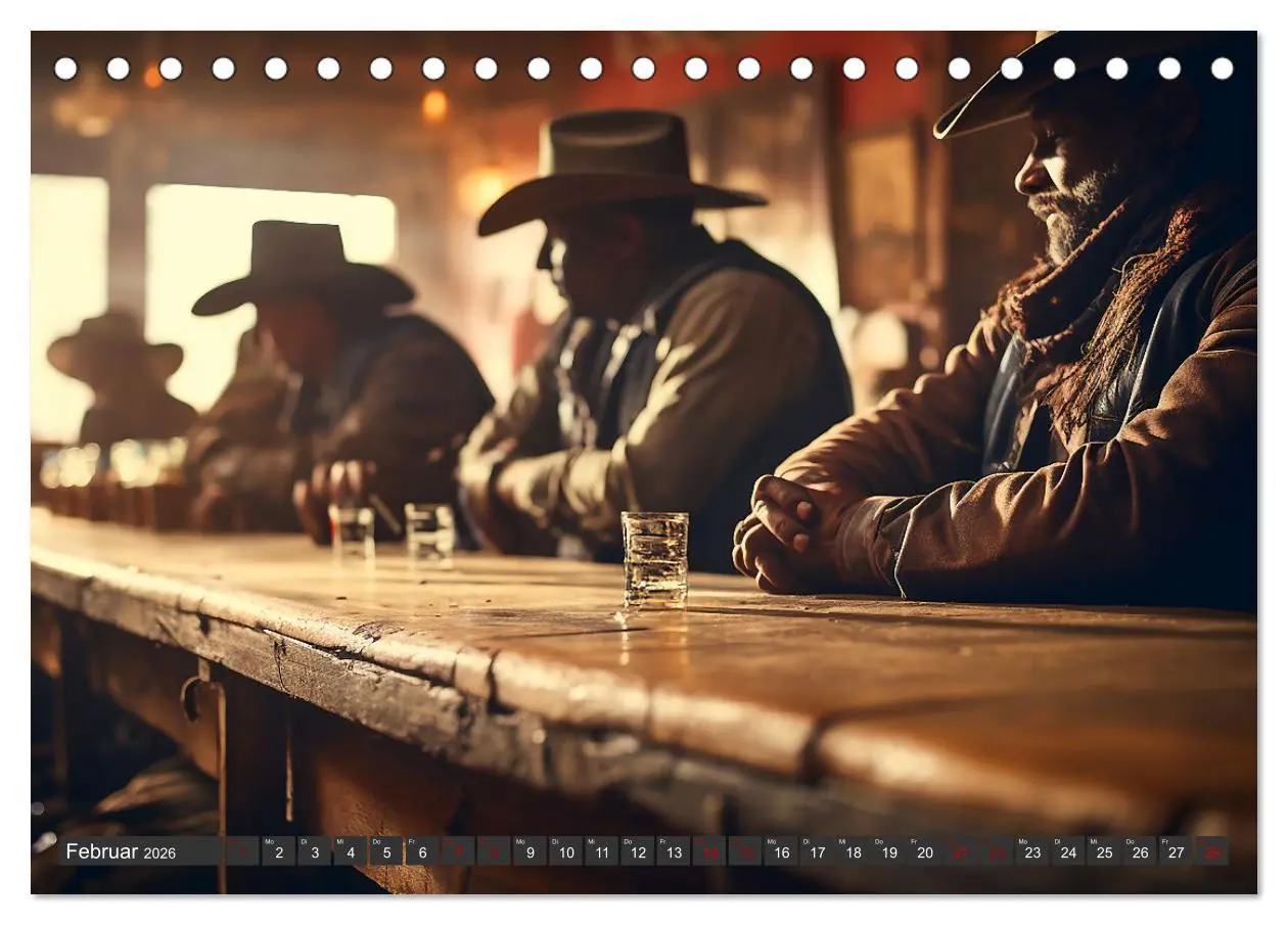 Bild: 9783457504710 | Western Life (Tischkalender 2026 DIN A5 quer), CALVENDO Monatskalender