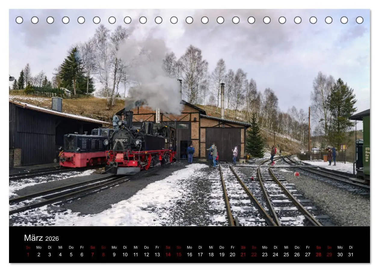 Bild: 9783457744710 | Dampf im Pressnitztal (Tischkalender 2026 DIN A5 quer), CALVENDO...